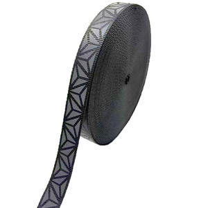 맞춤형 사이즈 애완동물 목줄 10-50mm 폴리에스터 나일론 반사 웨빙 스트랩 - Product Image 4