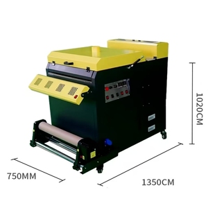 High Speed New Siman SM30 UV Double Head Automatic Flatbed DTF All-in-one <b>Printer</b> 60cm Portable Multicolor Clothes Industrial - Product Image 4