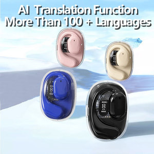 หูฟังไร้สาย COYI Cool OWS True Wireless รุ่น 5.3 แบบเกี่ยวหู สำหรับเล่นกีฬา ไม่ต้องสอดเข้าหู แบบ Air Conduction พร้อมเคสใส - Product Image 2