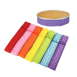 Nducjy — bande de poêle à gâteaux, couleurs multiples, épais coton pour la cuisson, ceinture, outil de gâteau Anti-déformation