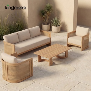 Ensemble de meubles d'extérieur modernes en aluminium imperméable pour <span class=keywords><strong>salon</strong></span>, balcon, <span class=keywords><strong>jardin</strong></span>, patio, hôtel, canapé de <span class=keywords><strong>jardin</strong></span> avec coussins - Product Image 1