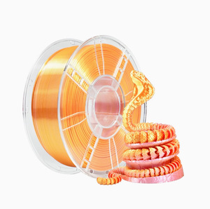 3D Printing <b>PLA</b> Silk Gold Filament for Bambu Lab FDM Printer 1.75mm - Product Image 3