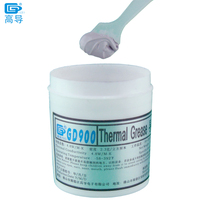 Pâte thermique conductrice grise GD900, poids net 150 grammes, emballage en boîte, composé pour dissipateur thermique CPU et refroidisseur LED