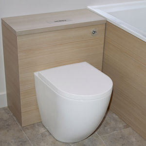 Design moderne en céramique Vaso Sanitario Logo personnalisé Réservoir dissimulé flottant sans réservoir <span class=keywords><strong>WC</strong></span> carré Salle de bain P-Trap pour lavabo - Product Image 6