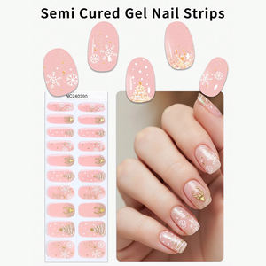 Pegatinas de Uñas en Gel con Corazones para Nail Art, Adhesivos Autoadhesivos de Corazón de Amor, Tiras de Uñas de Gel Semicurado para Lámpara UV - Product Image 4