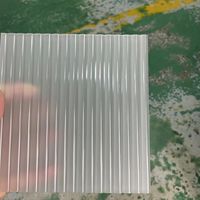 Feuille de polystyrène texturée à motif diamant, diffuseur en plastique PS