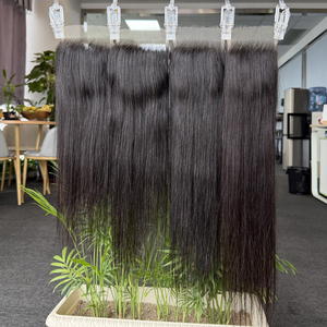 Closure en dentelle HD 4x4 5x5 6x6, 100% Cheveux Vietnamiens, Cuticules Alignées, Noir Naturel, Lisse Baguette, Vente en Gros - Product Image 1