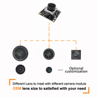 Mini module caméra 8MP 4K à faible luminosité, autofocus, capteur CMOS USB IMX415 1/2.8 pouces pour drones