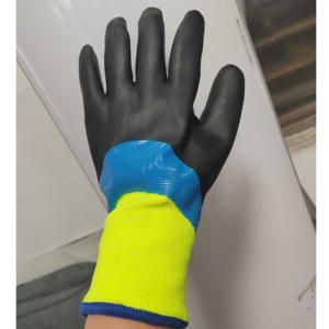 冬季工作手套ANSIA4耐切割冰柜手套户外寒冷天气保持双手保暖防水手套铲雪 - Product Image 4