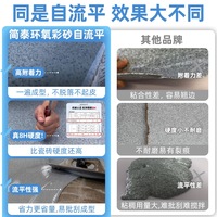 Revêtement de sol en sable de peinture époxy auto-nivelant antidérapant résistant à l'usure Ningbo Highlight pour la rénovation