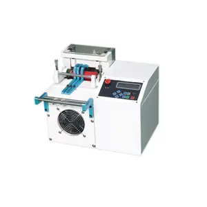 Microcomputer Heat Shrinkable Pipe PVC Tube Nickel Strip Cutter Wire Rope Rubber Pipe Cloth Cutting Machine OEM