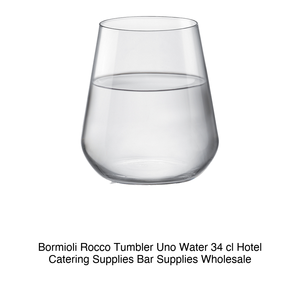 Vaso de agua Bormioli Rocco One, 34 cl, altura 9.5 cm, diámetro 8.5 cm - Product Image 2