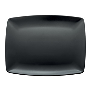 Plateau de service rectangulaire noir 31 × 25 cm en grès de Londres M1934 - Product Image 1