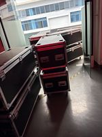 Projecteur LED RGBW en gros avec flight case personnalisé, effet Wash DMX512 pour éclairage de discothèque, de fête, de club et d'événements