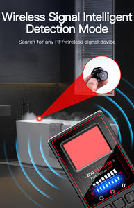 Détecteur de caméra <span class=keywords><strong>espion</strong></span> X15 à large bande, dispositif d'écoute anti-espionnage, traceur GPS et détecteur de caméra microscopique, scanner de signal sans fil - Product Image 4