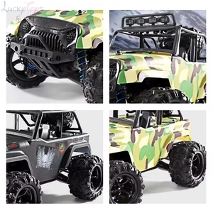 Carro de <span class=keywords><strong>Control</strong></span> <span class=keywords><strong>Remoto</strong></span> 4x4 Escala 1:18, <span class=keywords><strong>Control</strong></span> <span class=keywords><strong>Remoto</strong></span> Totalmente Proporcional, Camioneta Monstruo RC 4WD, Alta Velocidad 40km/h - Product Image 3