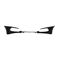 Accessoires de modification extérieure de voiture : Kit carrosserie avec aileron avant en PP et lèvre de pare-chocs inférieure pour Honda Civic 10ème génération 2016-2021
