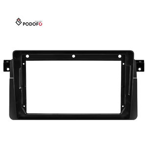 Kit de Instalación Dedicado para E46, Marco de Plástico 2DIN de 9 Pulgadas, Soporte de Modificación de Estéreo para Automóvil B-M-W 1999-2005 - Product Image 1