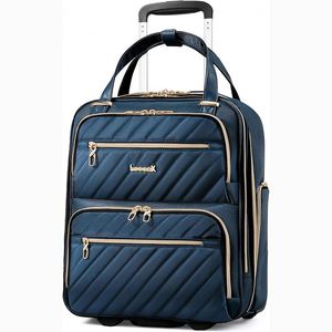 BSCI Brand-New Personalized Rolling Waterproof Business <b>Backpack</b> with <b>Wheels</b> and Laptop Compartment - Product Image 1