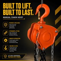Palans à chaîne manuels 3 tonnes, fabricant OEM/ODM personnalisé, palan à main, prix CE, chaîne en acier au manganèse G80