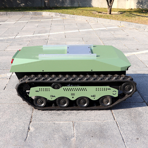 รถหุ่นยนต์ตีนตะขาบแบบ RC แพลตฟอร์มยานพาหนะตีนตะขาบแบบ Panzer สำหรับงานเกษตรกรรม พร้อมระบบติดตามด้วยล้อยางและ Lidar - Product Image 4