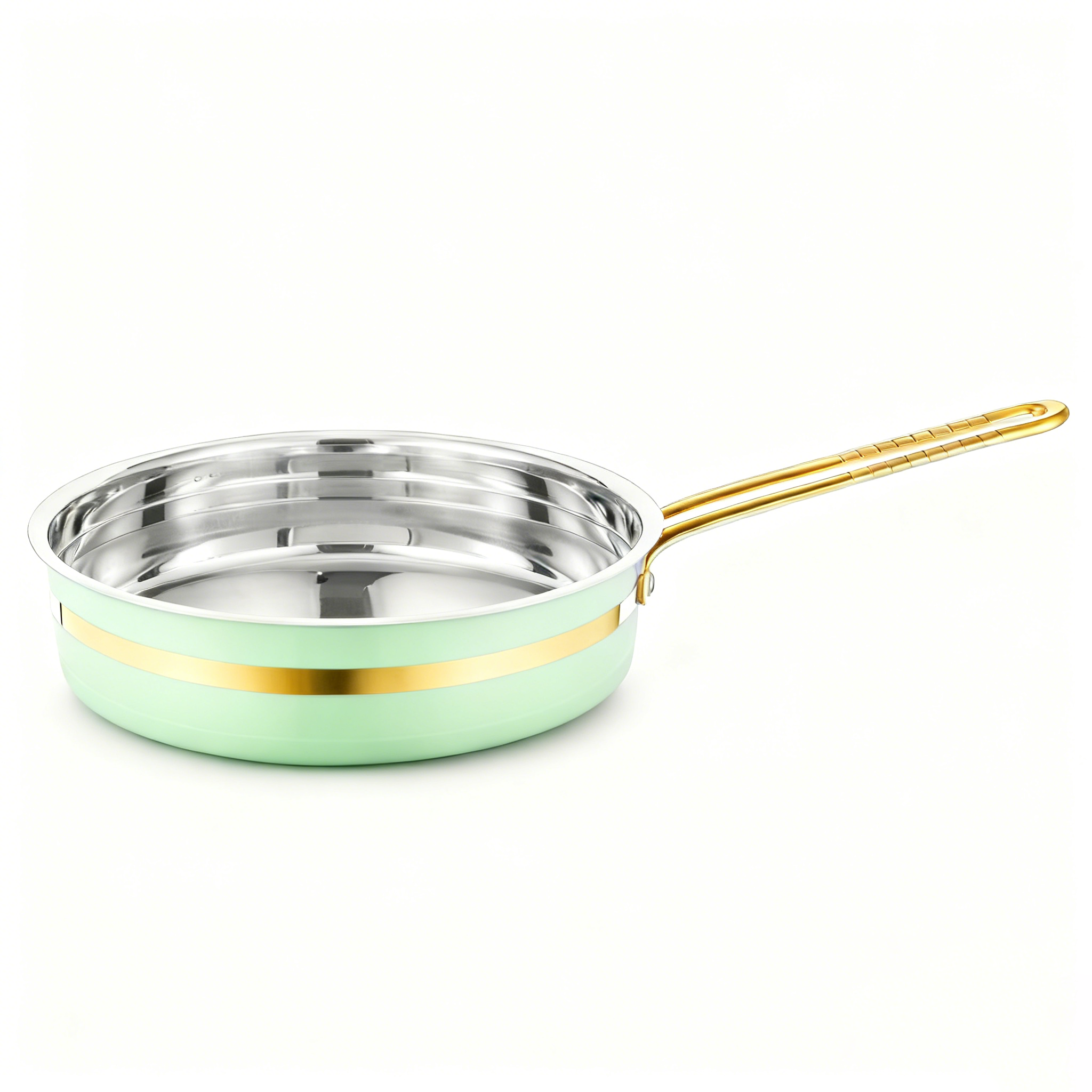 Fashionable 5-piece Stainless Steel Cookware Set, Luxurious Design, High-quality Non Stick Pot · image 3