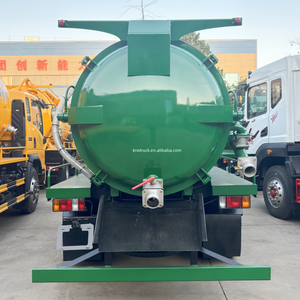Camion aspirateur d'eaux usées 6 roues 1suzu 4x2 5000 litres Camion d'<span class=keywords><strong>aspiration</strong></span> des eaux usées fécales à vendre - Product Image 5
