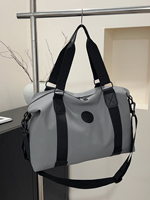 Sac de sport grande capacité personnalisé avec logo, séparation humide/sec, compartiment à chaussures dédié, rangement multifonctionnel pour le yoga