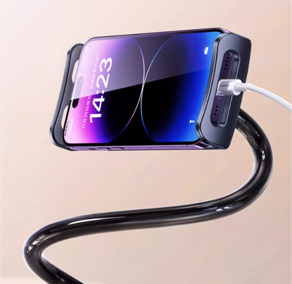 2024 New Cell Phone Holder Bedside Cell Phone Holder Lazy Bed Bedside Desktop TV Gods Universal Support Telescopic Indoor Shelf