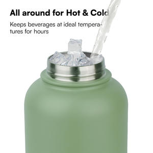 Comedouro para Animais de Estimação 1L Sport 2, Alimentador Removível 3 em 1, Garrafa de Água Portátil em Aço Inoxidável com Tigela Destacável para Animais - Product Image 6