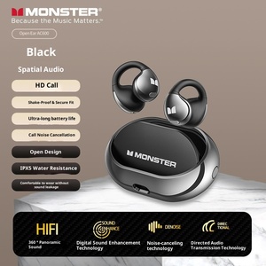 Écouteurs sans fil <span class=keywords><strong>MONSTER</strong></span> 5.4 AC600 à oreille ouverte, non intra-auriculaires, avec contrôle vocal, résistants à l'eau pour le sport - Product Image 6