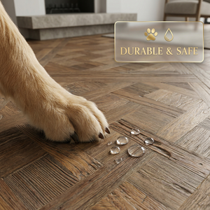 Offre Exclusive Uniclic : Remise en Gros sur <span class=keywords><strong>Parquet</strong></span> Vintage 100% Bois Recyclé, Système à Languettes et Rainures, Idéal Projets de Villas Haut de Gamme - Product Image 4