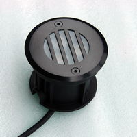 Lumière LED encastrée de qualité commerciale IP68 12V/24V basse tension en acier inoxydable avec capteur de lumière pour éclairage souterrain