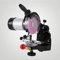 Kit d'affûtage de tronçonneuse électrique avec meuleuse à disque multi-angles et guide de classement pour l'entretien professionnel de la scie à chaîne