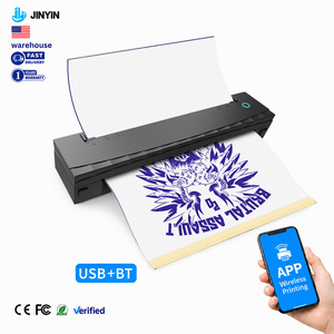 Paquete de Suministros para <span class=keywords><strong>Tatuajes</strong></span>, Impresora Térmica D80 para Distribuidores Mayoristas, Kit de Papel para Plantillas - Product Image 1
