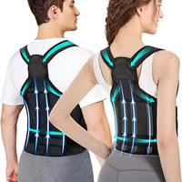 Nouveautés orthèse de soutien dorsal de scoliose réglable personnalisé pour hommes femmes correcteur de Posture de ceinture en néoprène