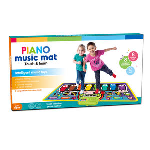 แผ่นรองเล่นเปียโนไฟฟ้าสำหรับเด็กเล็ก ของเล่นเครื่องดนตรีเปียโนดนตรีสำหรับเด็ก - Product Image 2