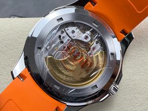 Montre mécanique de luxe de qualité supérieure 40 mm DDF Factory Mouvement ETA 330 Épaisseur 8,3 mm Montre PP Bracelet en caoutchouc orange - Product Image 5