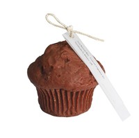Bougie parfumée en cire de soja faite à la main, design gâteau muffin cerise, fausse décoration de dessert, accessoire de photographie, joli ornement pour la maison