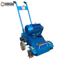 Nettoyeur de scories électrique portable pour la construction, machine de nettoyage de résidus de béton autoportée, traitement des sols 150 kg Chine
