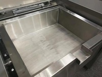 Marmite de cuisson industrielle inclinable grande capacité 150L-320L, électrique ou à gaz, en acier inoxydable, facile à nettoyer