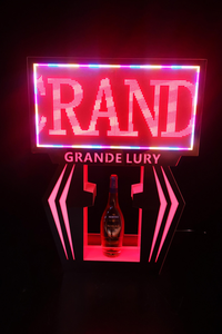 2022 nuovo modello di vendita caldo logo gratuito programmabile Led Digital <span class=keywords><strong>Vip</strong></span> Bottle Service Presenter - Product Image 2