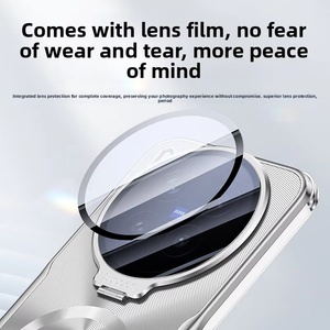 Fashion Electroplating CD Pattern Magnetic Phone Case For Vivo X300 Ultra X300Pro With Hidden Lens <b>Film</b> Bracket Shockproof Cover - Product Image 6