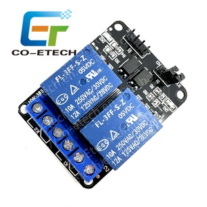 3V 5V 12V 24V 2-канальный релейный экранирующий модуль с оптопаратором активный низкоуровневый триггер Расширительная плата - Product Image 2