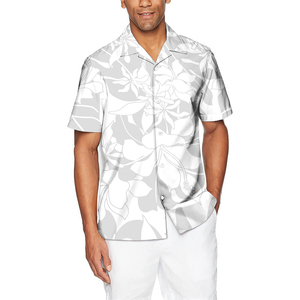 <span class=keywords><strong>Camisa</strong></span> <span class=keywords><strong>de</strong></span> <span class=keywords><strong>Manga</strong></span> <span class=keywords><strong>Corta</strong></span> con <span class=keywords><strong>Botones</strong></span> para Hombre, Diseño Tribal Polinesio, Color Blanco, Estilo Casual, Holgada, <span class=keywords><strong>Camisa</strong></span> Hawaiana <span class=keywords><strong>de</strong></span> Lujo - Product Image 2