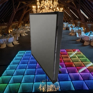 Magnete impermeabile specchio 3D Led pista da ballo RGB 3 in1 pannelli stuoie piastrelle per Nightclub Dj <span class=keywords><strong>T</strong></span> Show decorazione di nozze - Product Image 6