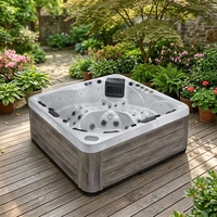 Sunrans SR8110A jets de spa de jardin bains à remous de massage avec système Balboa américain pour 5-6 personnes grande famille