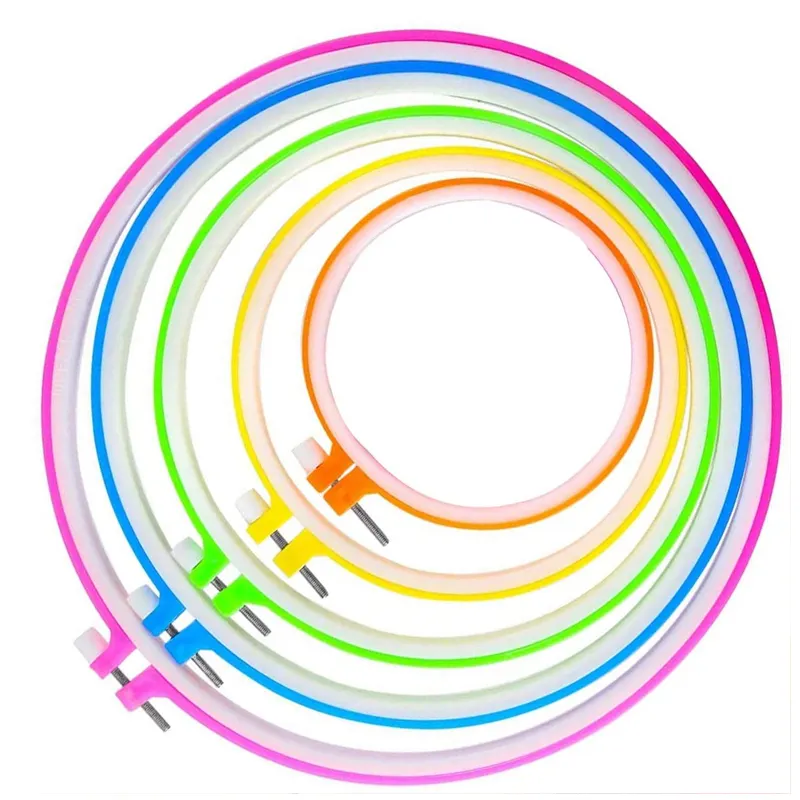 Высококачественный Аксессуар кольца для вышивки крестиком кольца ручной работы ремесла кольцо стрейч «сделай сам» вязальный инструмент пластиковый обруч для вышивки