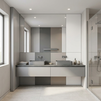 Panneau mural en aluminium alvéolaire moderne, panneau de plafond, résistant à l'eau, résistant au feu, porte d'armoire de 18 mm