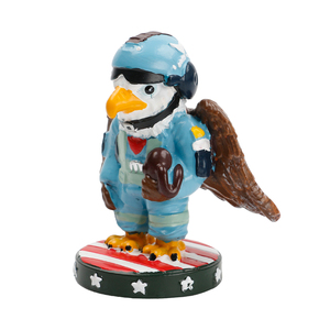 Creative New Gift Resin American Eagle <strong>Soldier</strong> Duck Fairy Collectible Figures Independent Ducks Desktop Decoration - Product Image 3